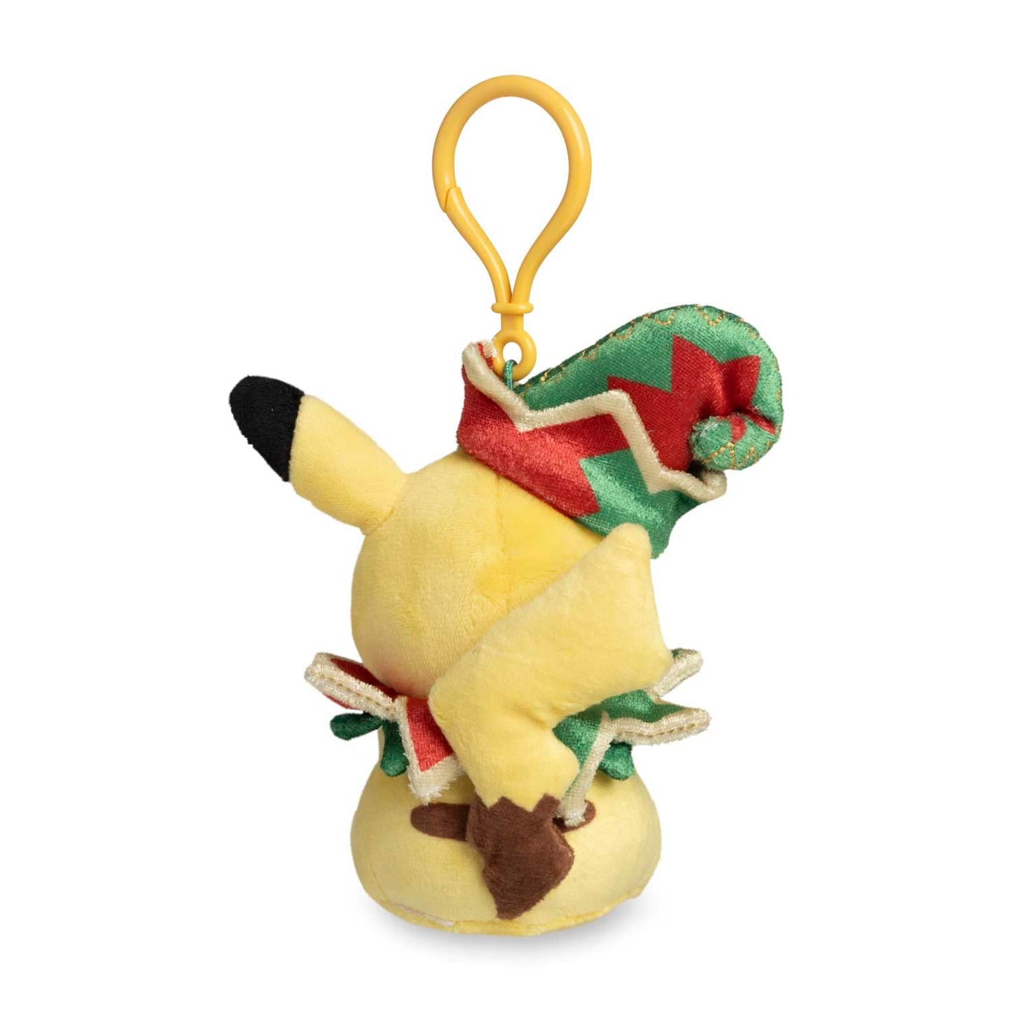 Pokemon Center: Pikachu Pokemon Holiday Workshop Plush Key Chain