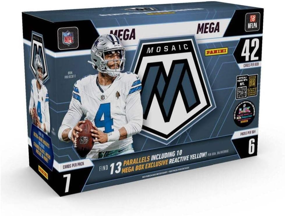 2025 Panini Mosaic Football Mega BOX