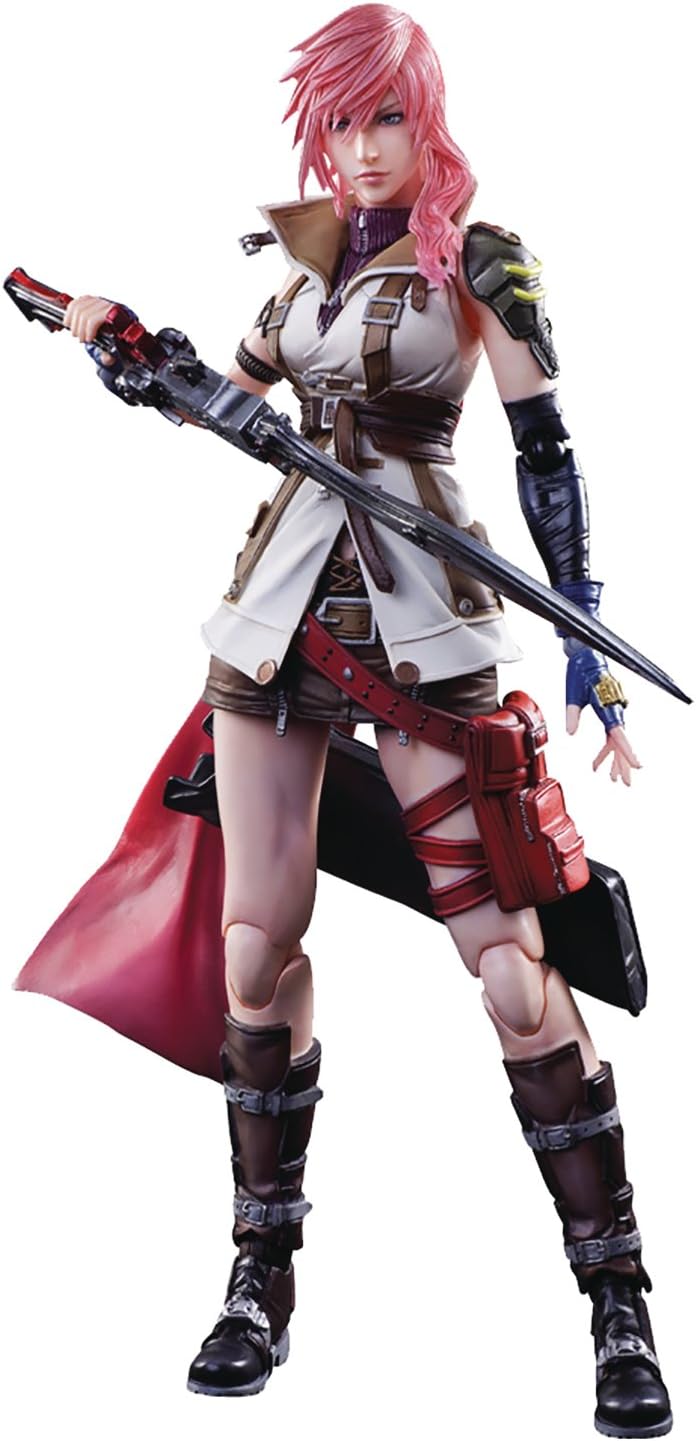 Square Enix Dissidia Final Fantasy: Lightning Play Arts Kai Action Figure