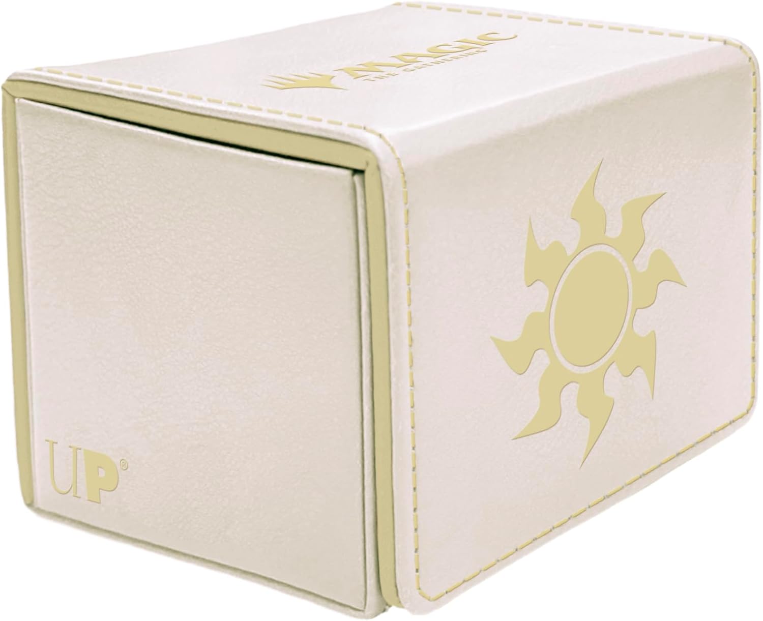 Ultra Pro - Mana 8 Alcove Edge Deck Box - Plains for Magic: The Gather ...