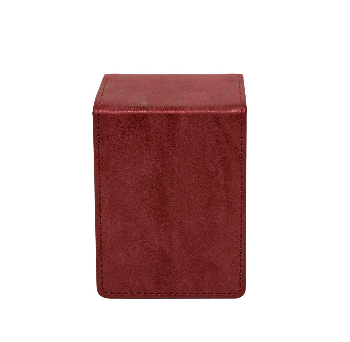 Ultra Pro E-85770 Suede Collection Alcove Flip Deck Box-Ruby