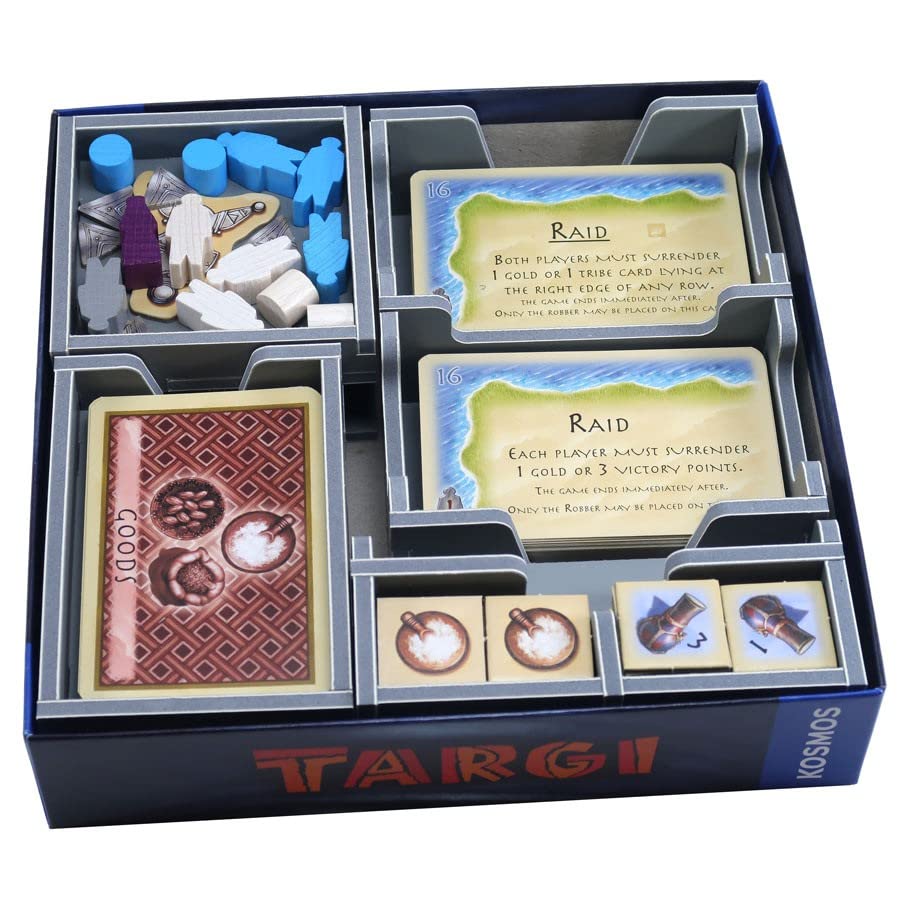 Folded Space Targi and The Expansion Board Game Box Inserts