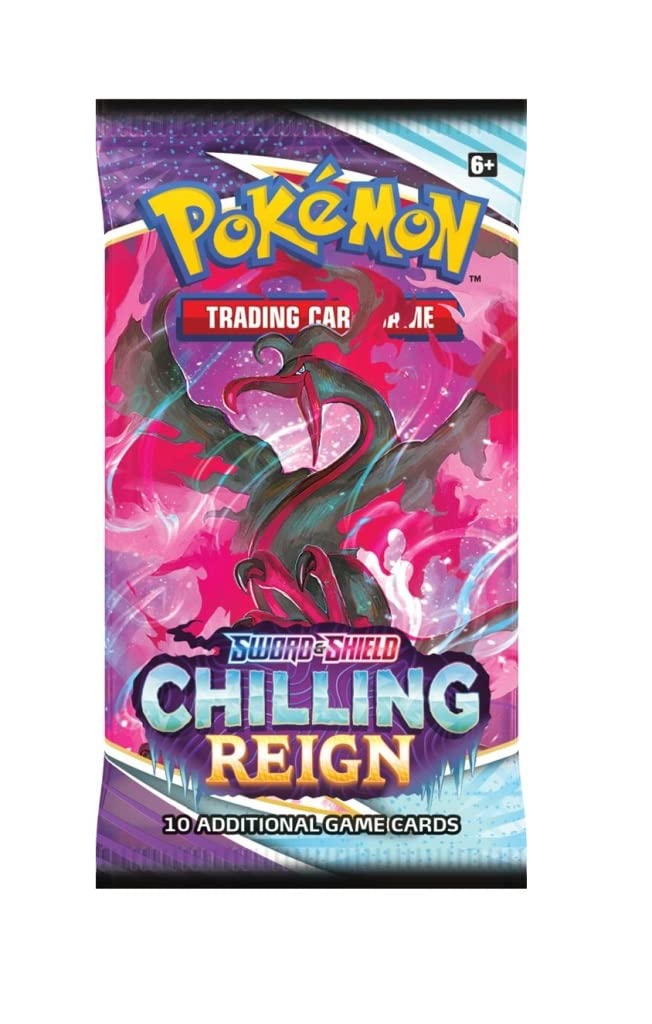 Pokemon TCG Sword & Shield Chilling Reign Booster Pack (10 cards)