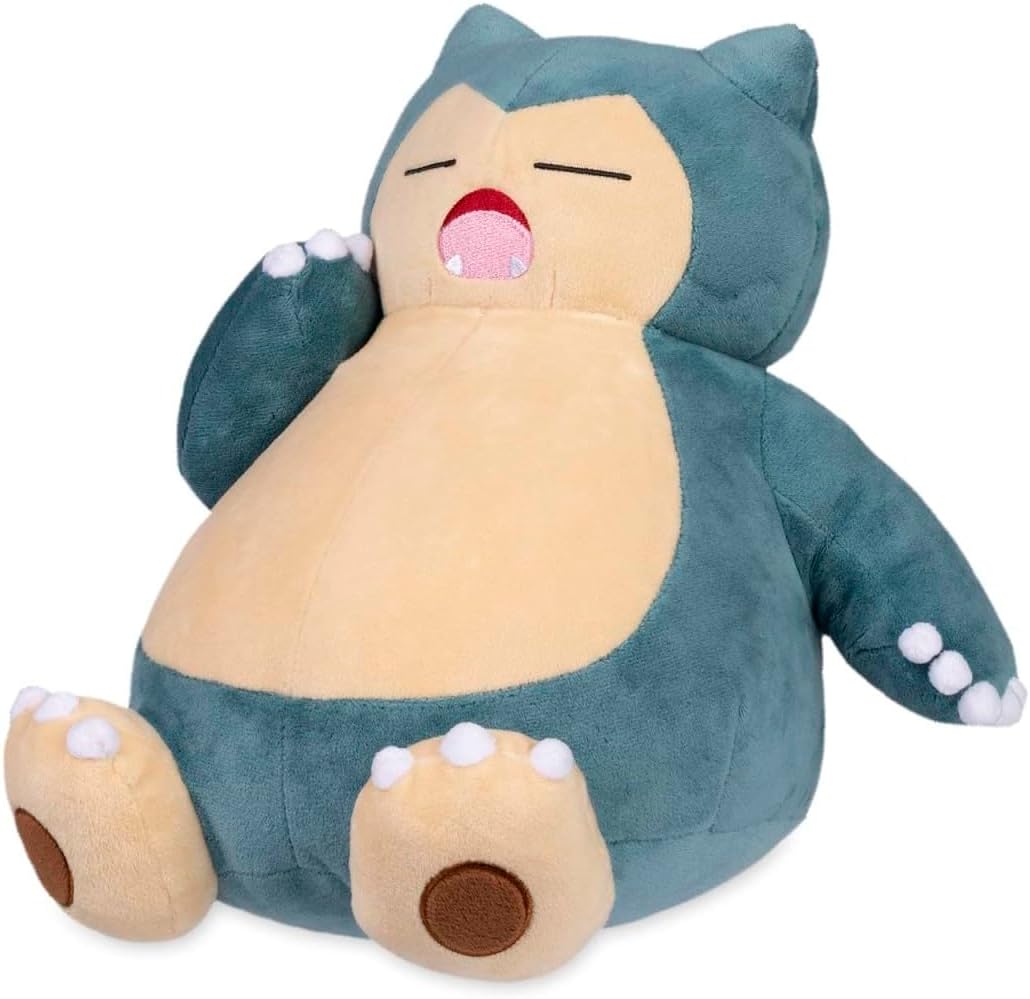 Pokemon Center: Yawning Snorlax Poké Plush - 12 in.