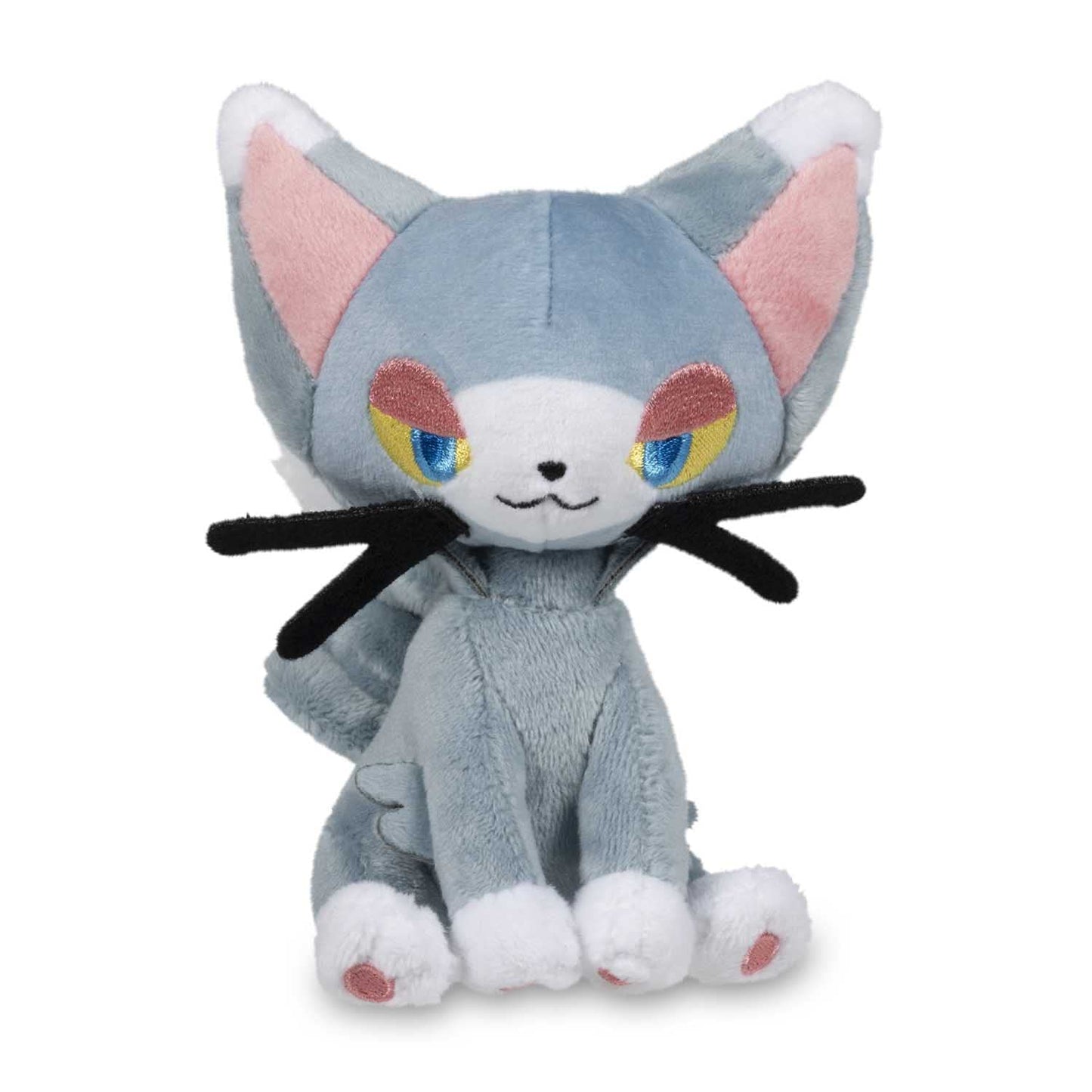 Pokemon Center: Glameow Sitting Cuties Plush, 5 Inch