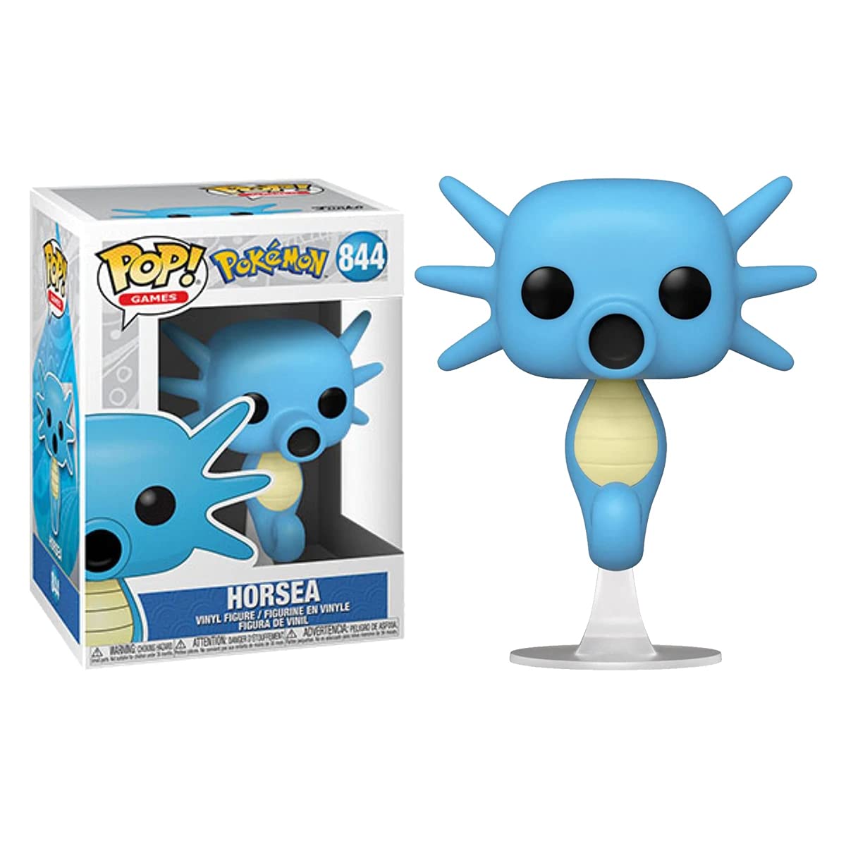 Funko Pop! Games: Pokemon - Horsea, 3.75 inches