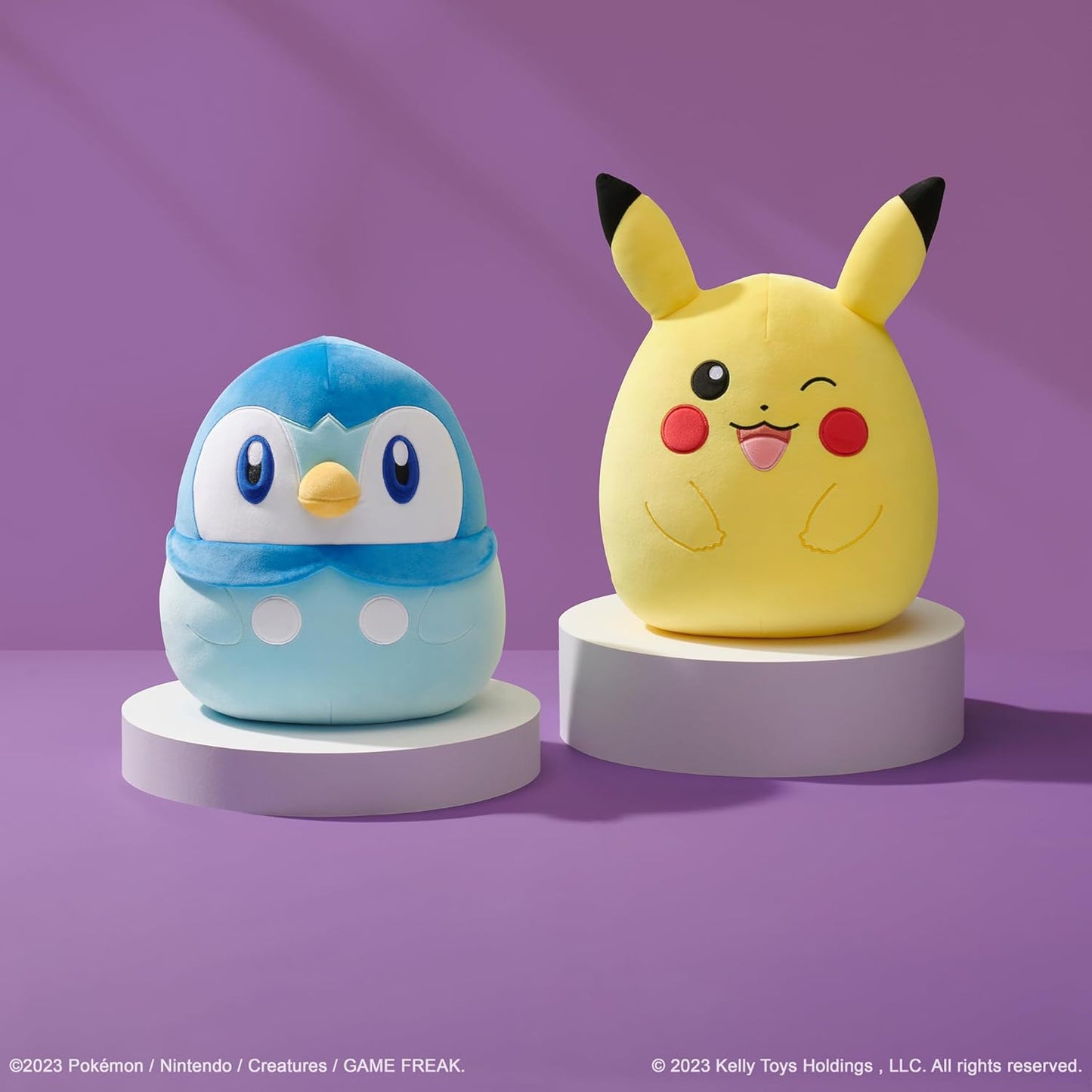 Squishmallows 14-Inch Piplup Stuffed Animal Plush Toy