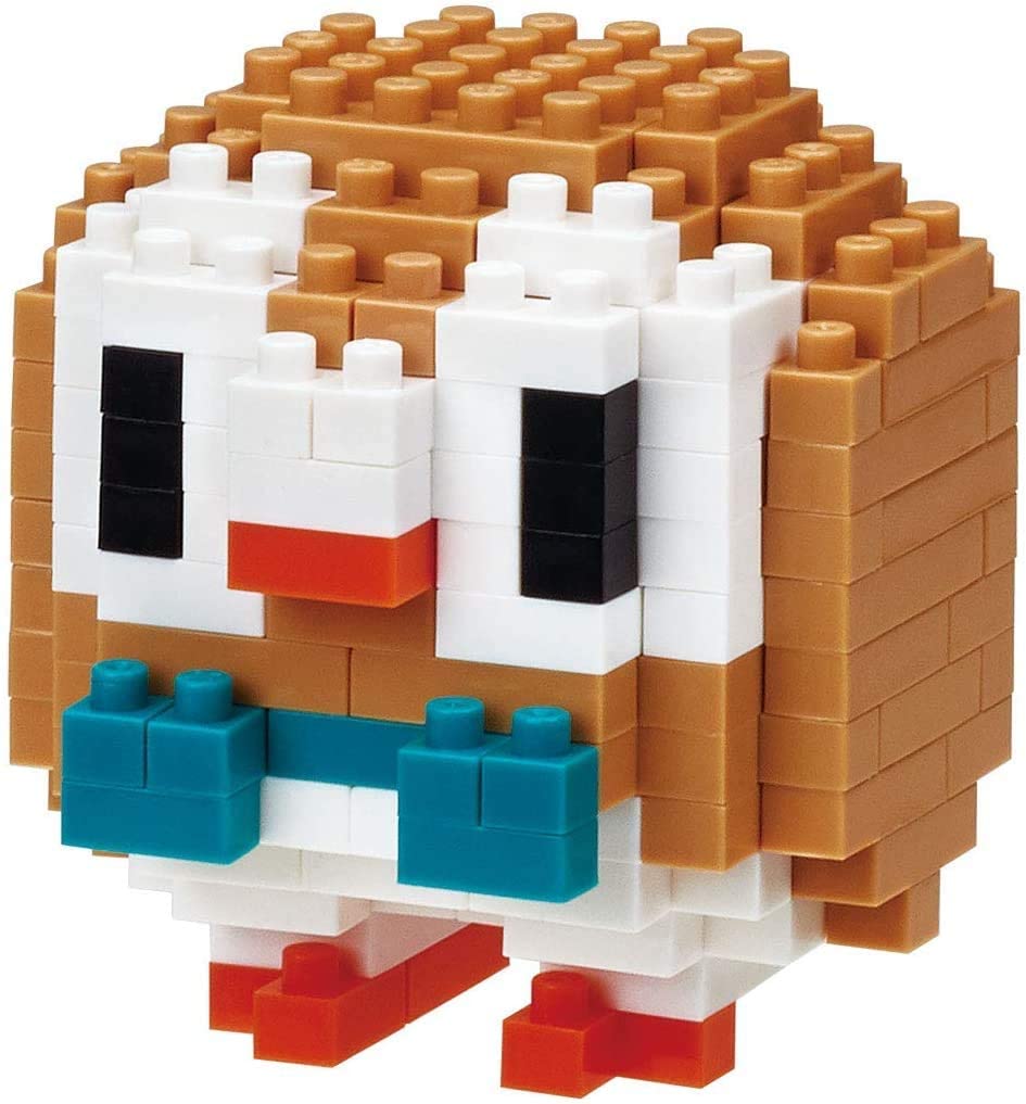 Nanoblocks Building Kit - Pokemon Litten, Popplio and Rowlet - Set of 3