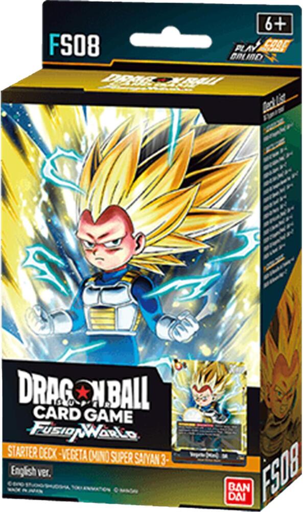 Dragon Ball Super TCG Fusion World Vegeta (Yellow) Starter Deck FS08 (51 Cards)