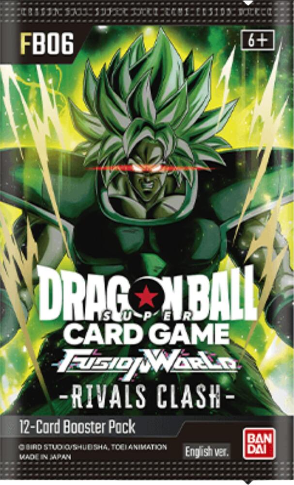 Dragon Ball Super: Fusion World Rivals Clash Sleeved Booster Pack (FB06) - 12 Cards