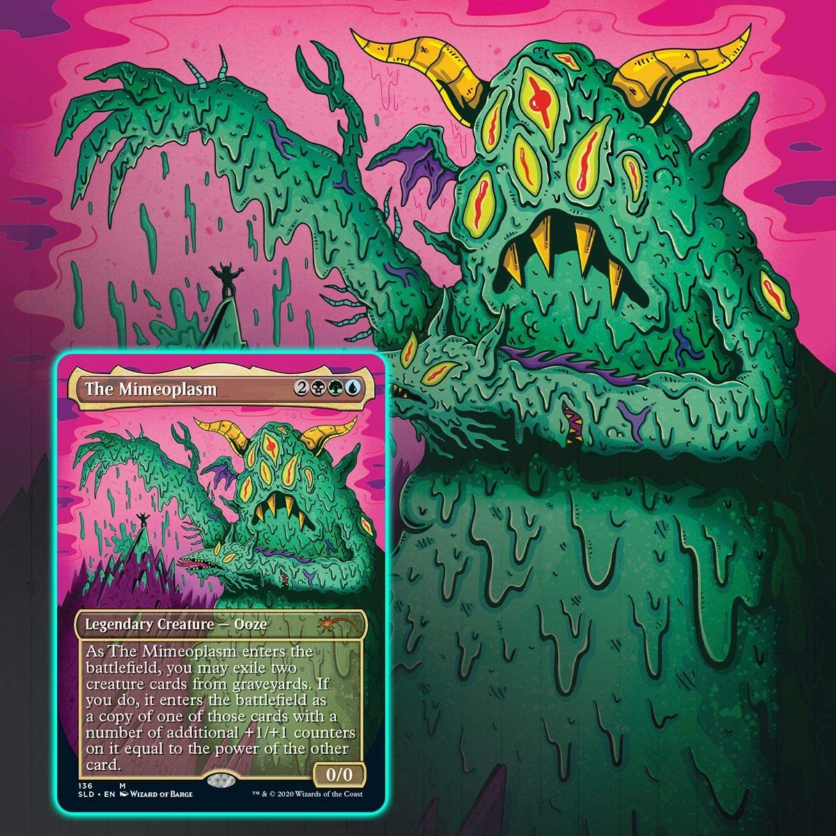 Magic: The Gathering Secret Lair - Non-Foil Edition - Prime Slime