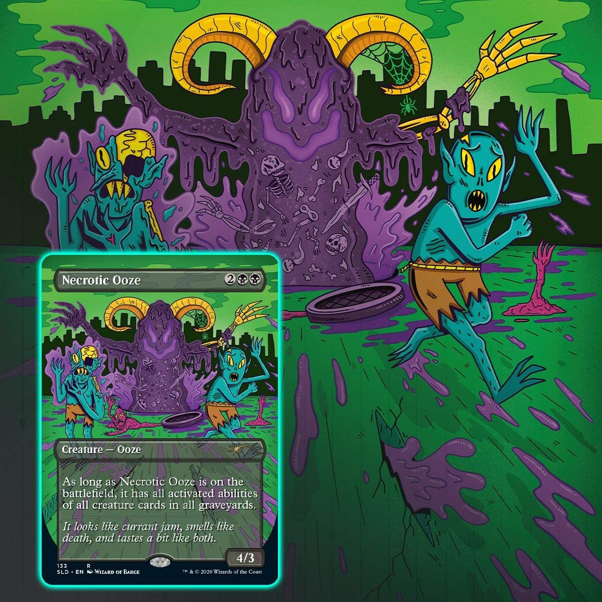 Magic: The Gathering Secret Lair - Non-Foil Edition - Prime Slime