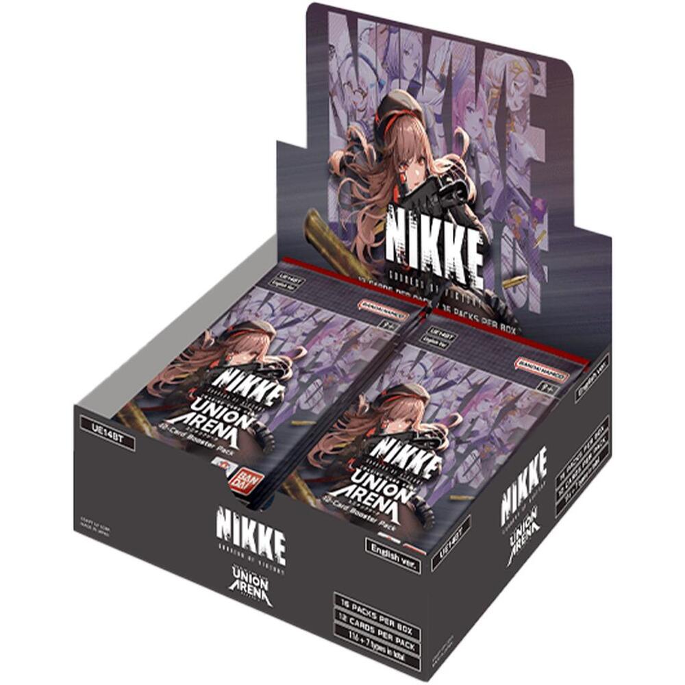 Union Arena CCG: Goddess of Victory: Nikke Booster Box (UA18BT) - 16 Packs - Presale Ships 11/28/2025