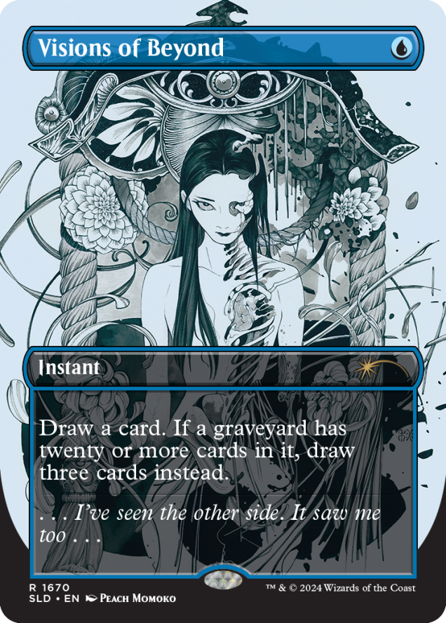 Magic the Gathering Secret Lair Featuring: Peach Momoko Non-Foil Edition