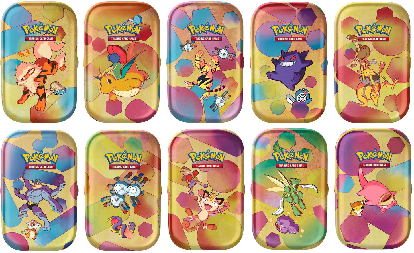 Pokemon TCG Scarlet & Violet 3.5 Pokemon 151 Mini Tin Display (10 TINS)