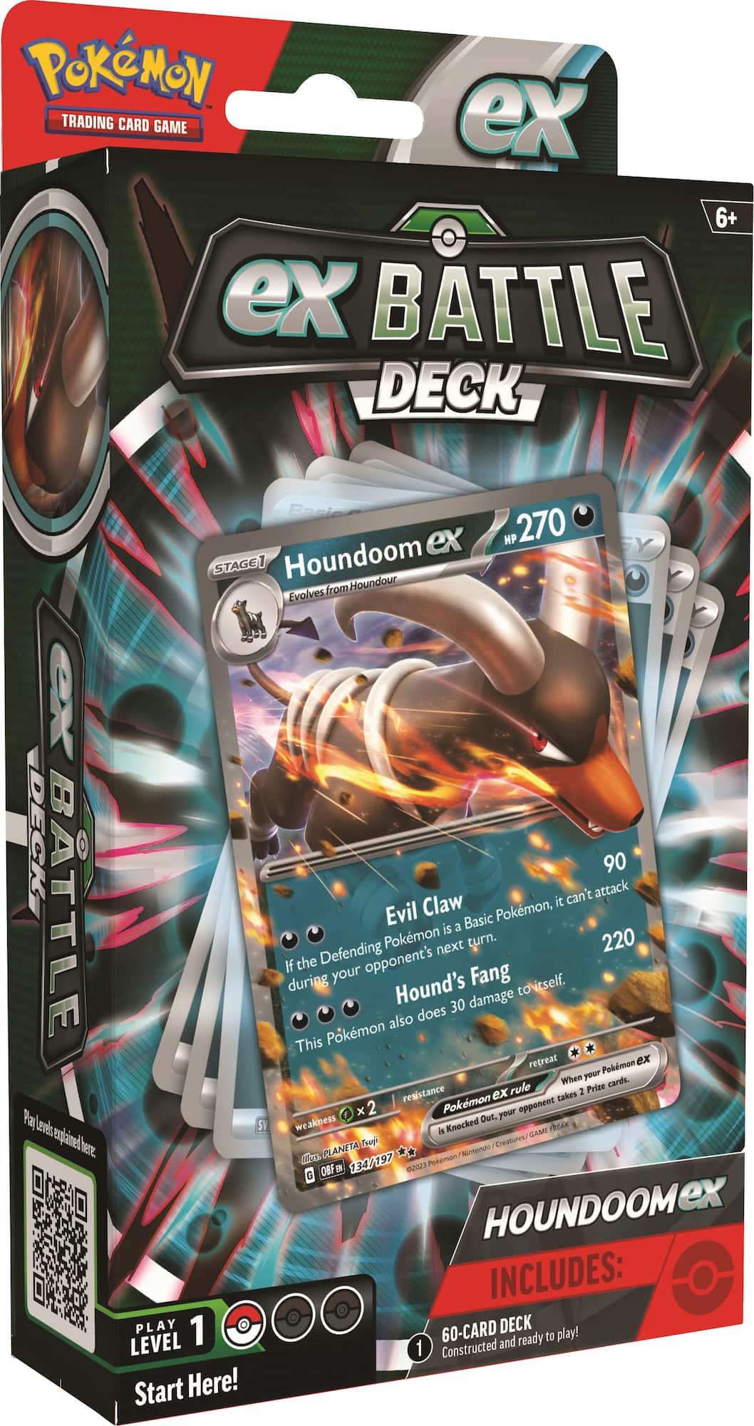 Pokemon TCG: Houndoom ex Battle Deck (Ready-to-Play 60-Card Deck)
