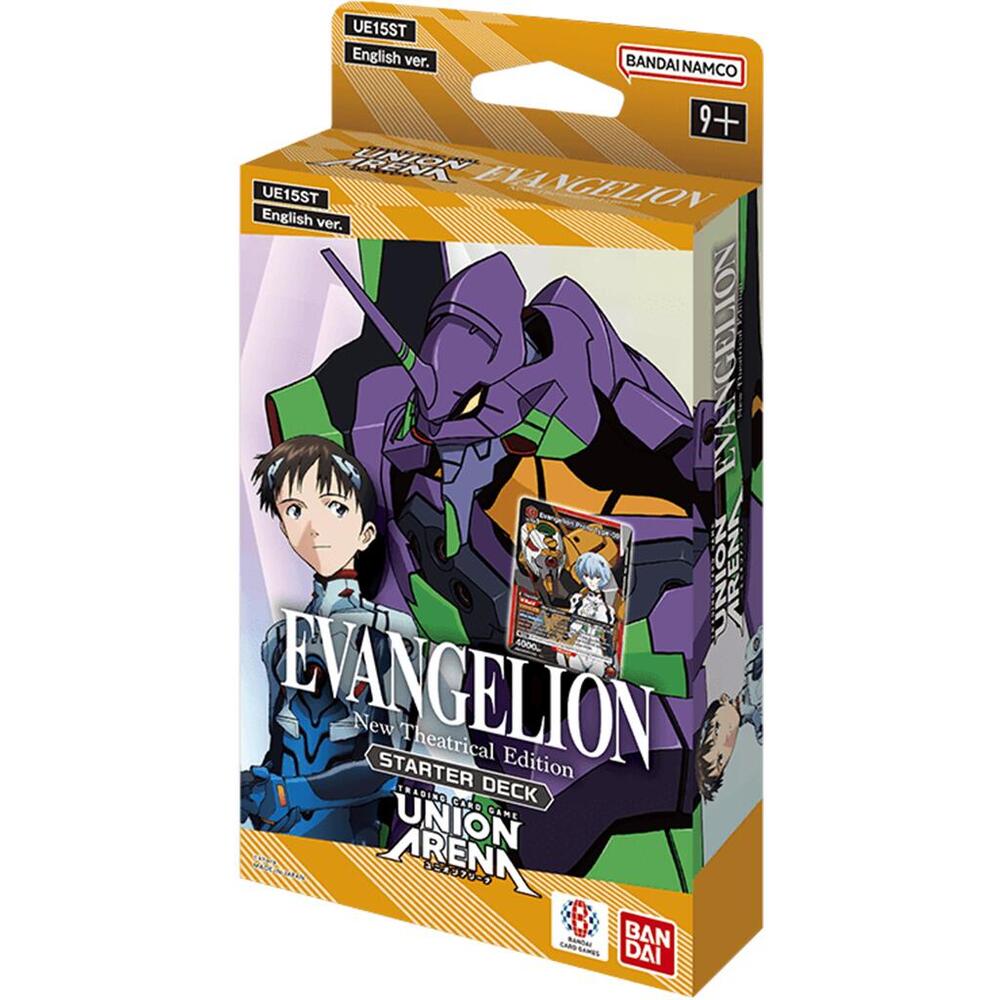 Union Arena Card Game: Starter Deck: Evangelion: New Theatrical Edition (UE15ST) - 50 Cards - Presale Ships 01/30/2026