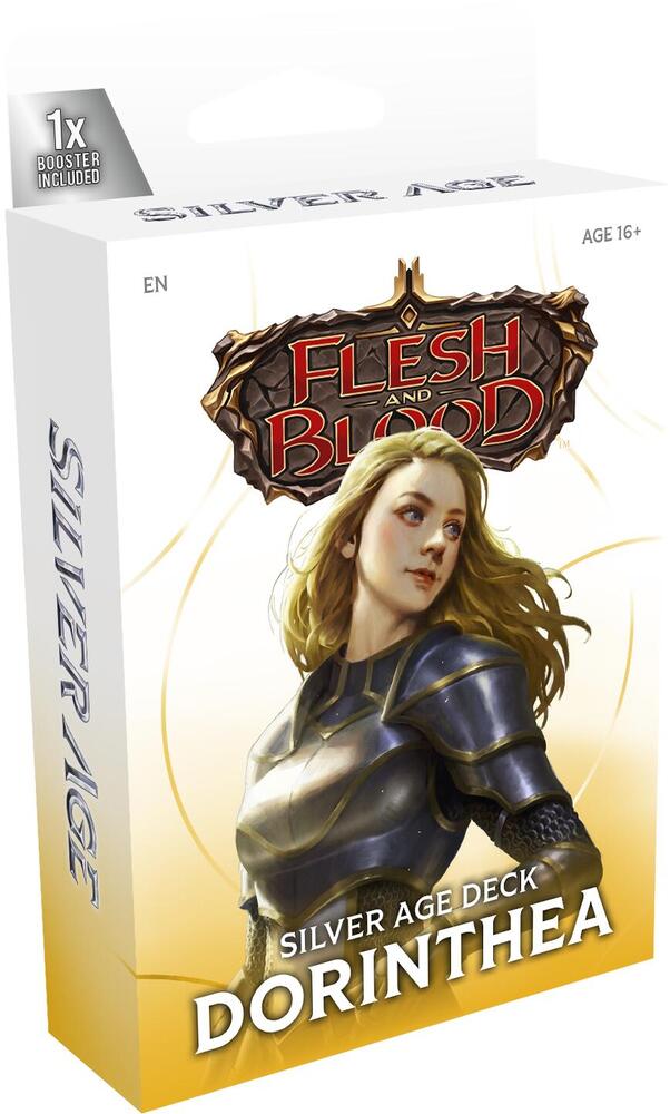 Flesh & Blood TCG Silver Age Chapter 2 Deck - Dorinthea (Warrior) - 60 Cards - Presale Ships 02/13/2026