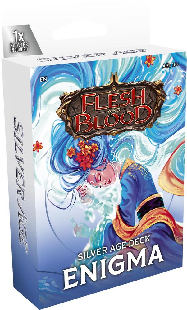 Flesh & Blood TCG Silver Age Chapter 2 Deck - Enigma (Mystic Illusionist) - 60 Cards - Presale Ships 02/13/2026