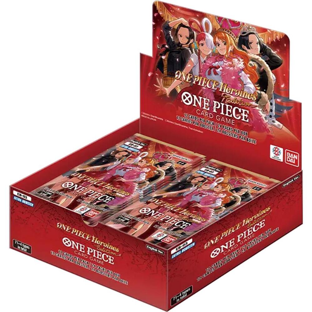 One Piece Card Game EB-03 Heroine Edition Extra Booster Box - 24 Packs