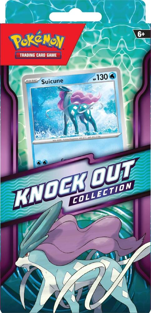 Pokemon TCG 2026 Knock Out Collection (Kyogre or Suicune) - 2 Packs