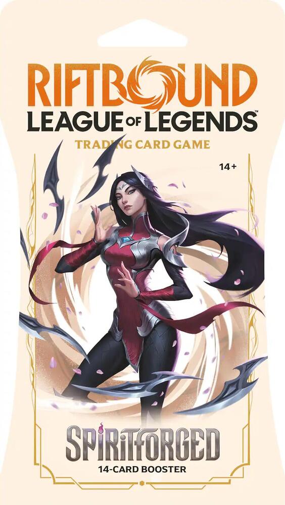 Riftbound TCG - League of Legends TCG: Spiritforged: Sleeved Booster Pack