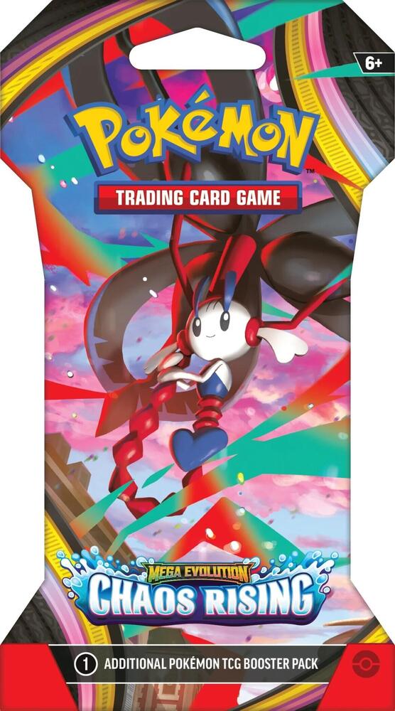 Pokemon TCG: Mega Evolution - Chaos Rising Sleeved Booster Pack - Presale Ships 05/22/2026