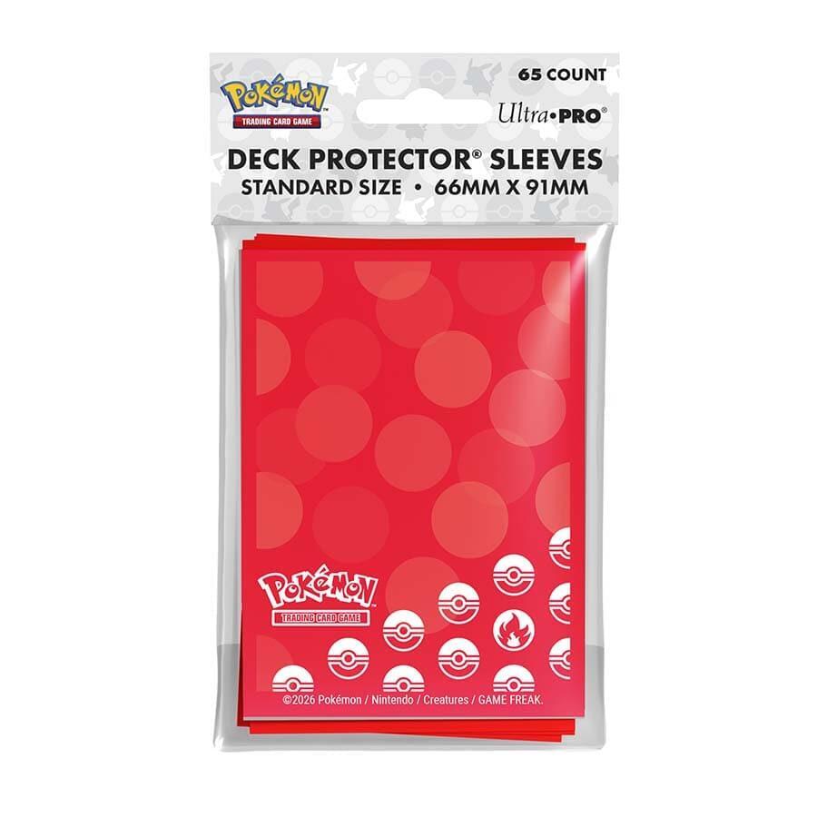 Ultra Pro: Pokemon - 65-Pack Deck Protector: Energy - Fire Type - Card Sleeves