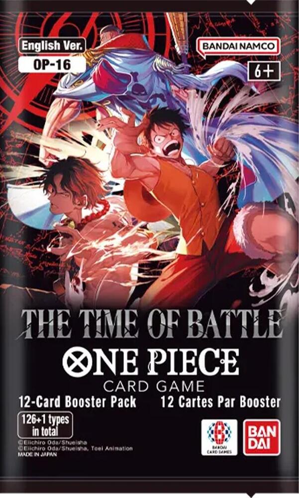 One Piece Card Game The Time of Battle Booster Pack OP-16 - 12 Cards