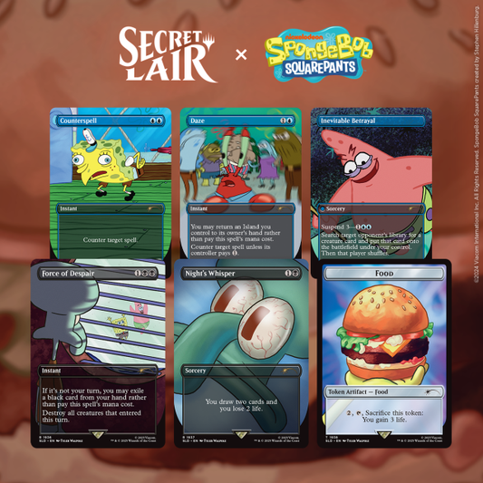 Magic the Gathering Secret Lair x SpongeBob SquarePants: Internet Sensation (Non-Foil)
