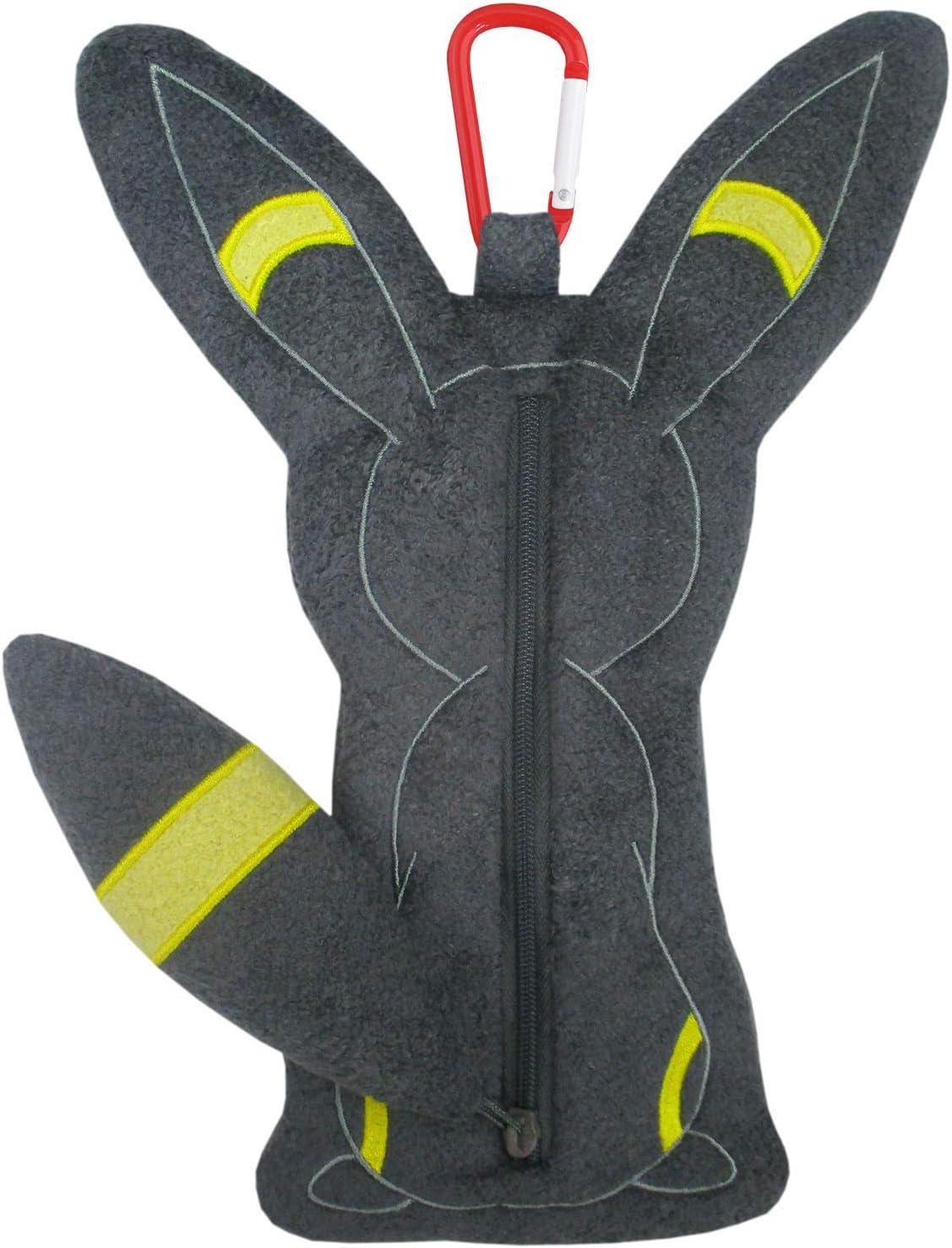 SAN-EI PZ38 Pokemon Plush Merchandise Series Petafuwa Pouch, Umbreon