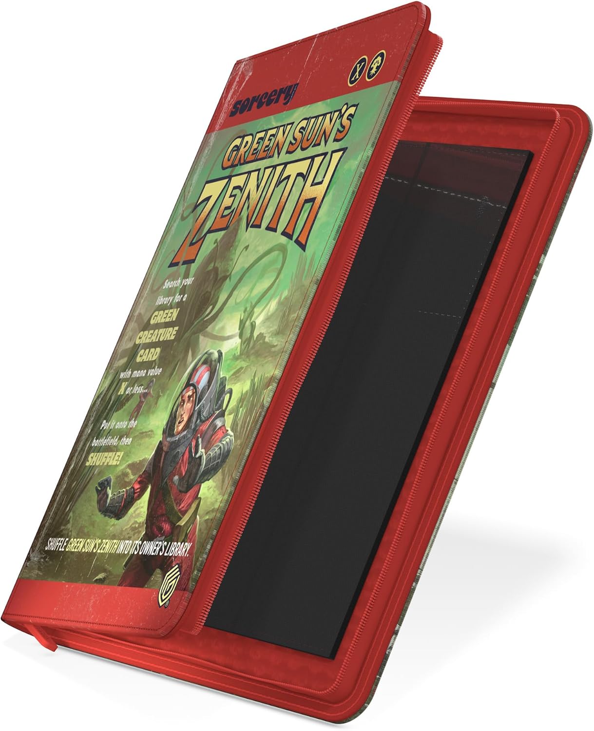 Ultimate Guard - Zipfolio 360 Xenoskin - Magic: The Gathering - Edge of Eternities - Green Sun’s Zenith