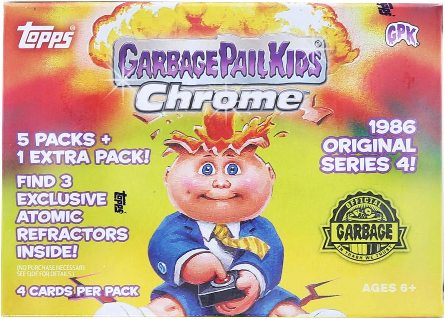 2021 Topps Garbage Pail Kids Chrome Blaster Value Box