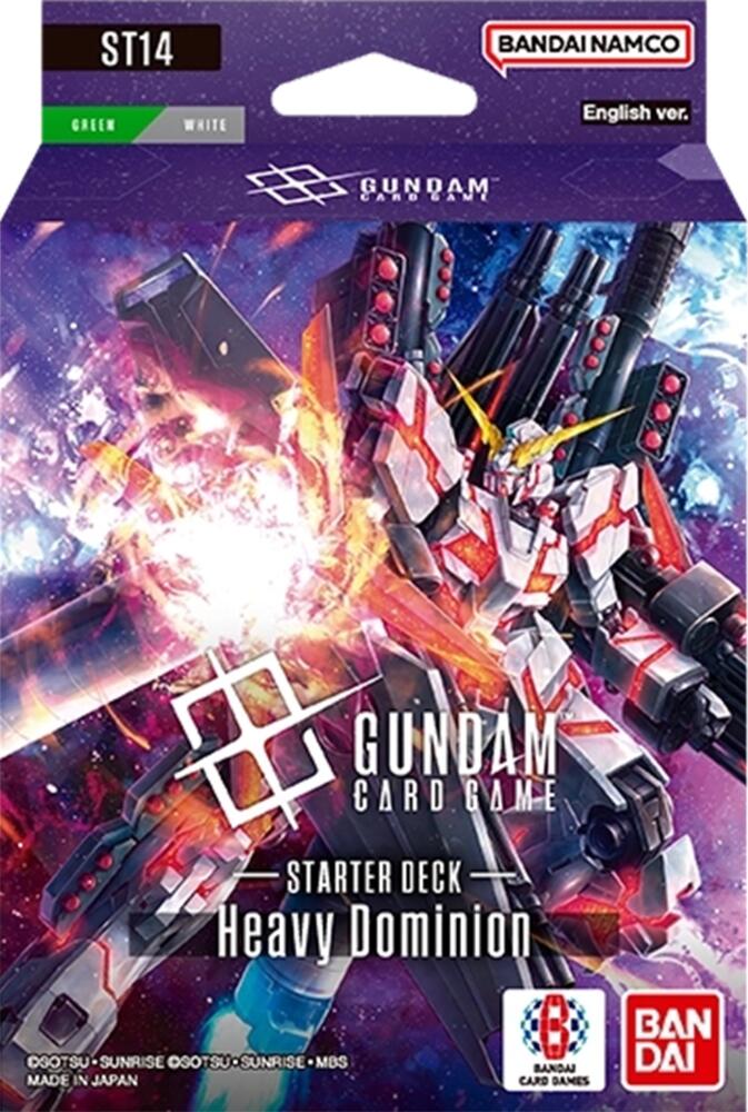 Gundam Card Game Starter Deck - Heavy Dominion (ST14) - 50 Cards