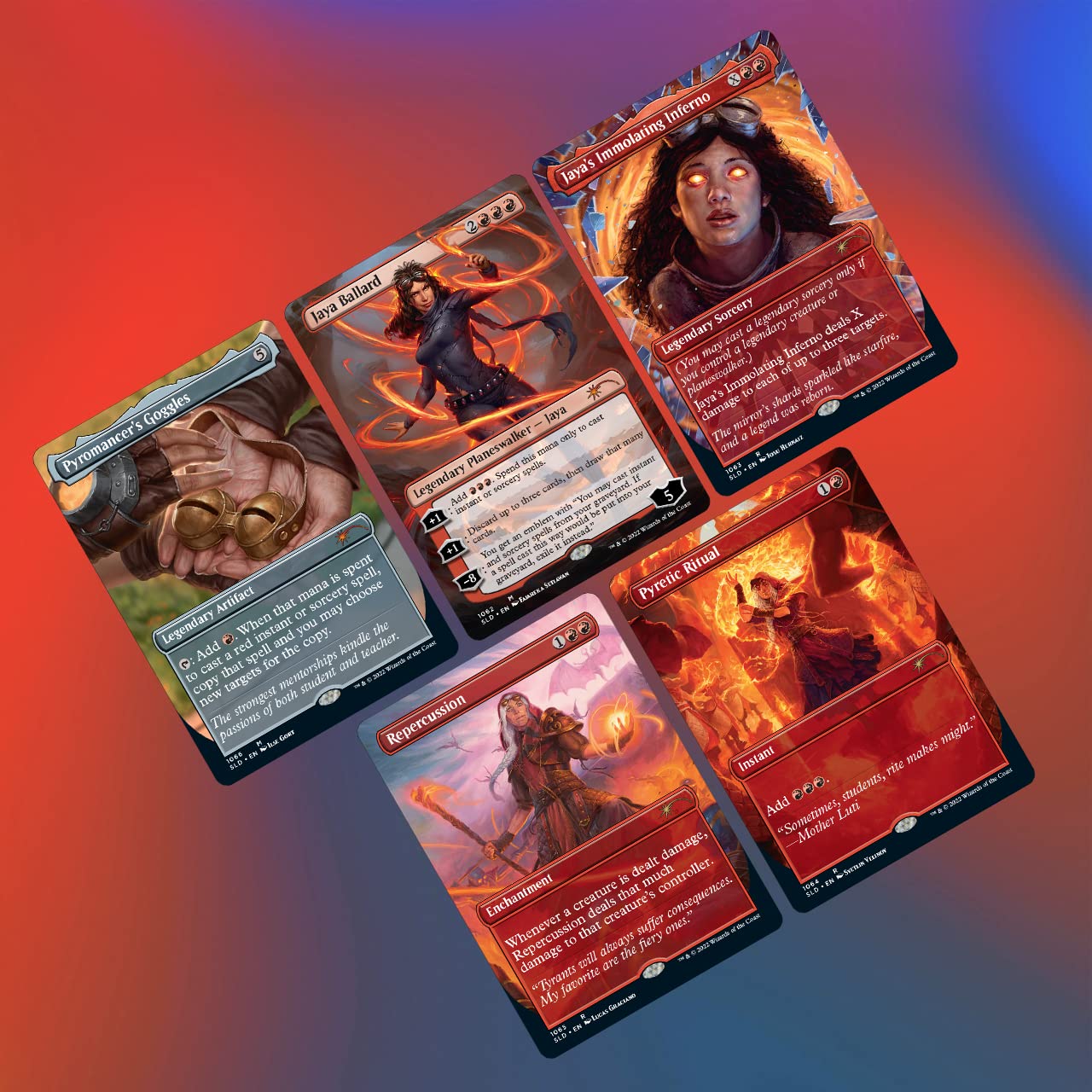 Magic The Gathering Secret Lair: In Memoriam: Jaya Ballard (Non-Foil)