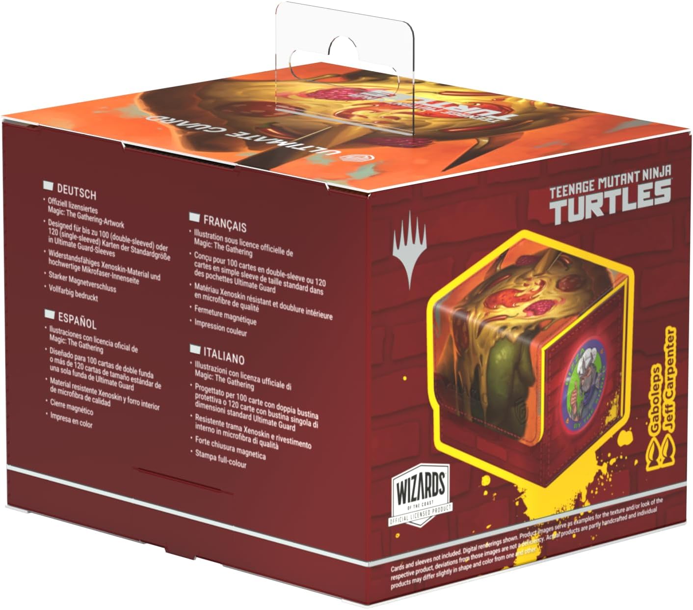Ultimate Guard - Sidewinder 100+ Xenoskin - Magic: The Gathering Universes Beyond - Teenage Mutant Ninja Turtles - Pizza Mountain