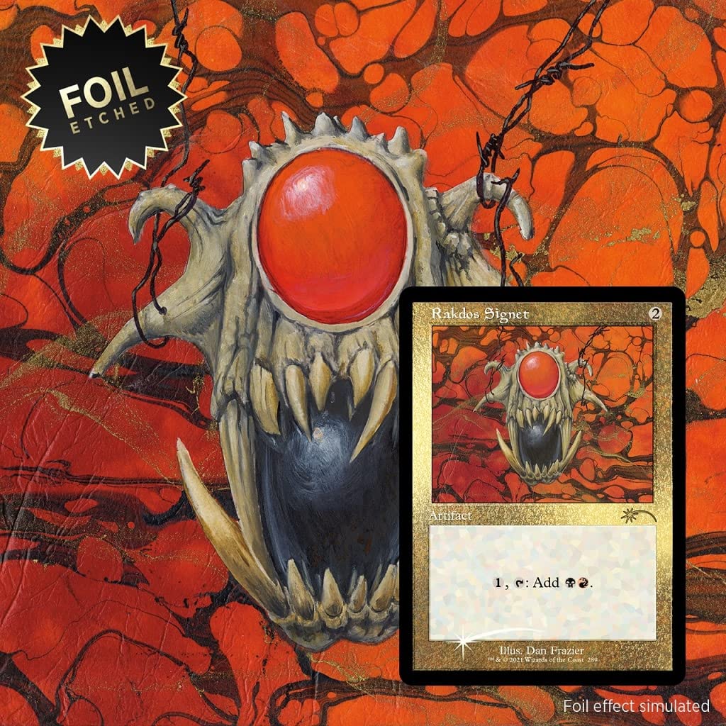 Magic TCG Magic: The Gathering Secret Lair Etched Foil: MTG All Natural Totally Refreshing Dan Frazier is Back Allied Signets