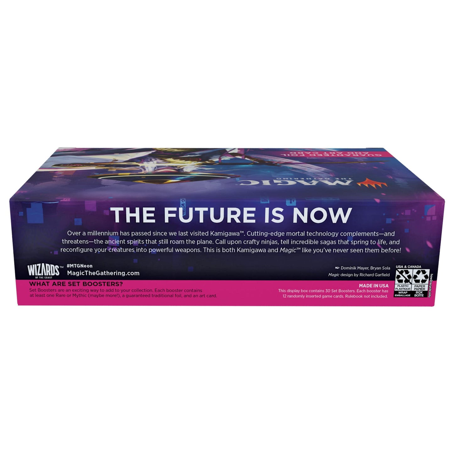 Magic The Gathering Kamigawa: Neon Dynasty Set Booster Box | 30 Packs (360 Magic Cards)