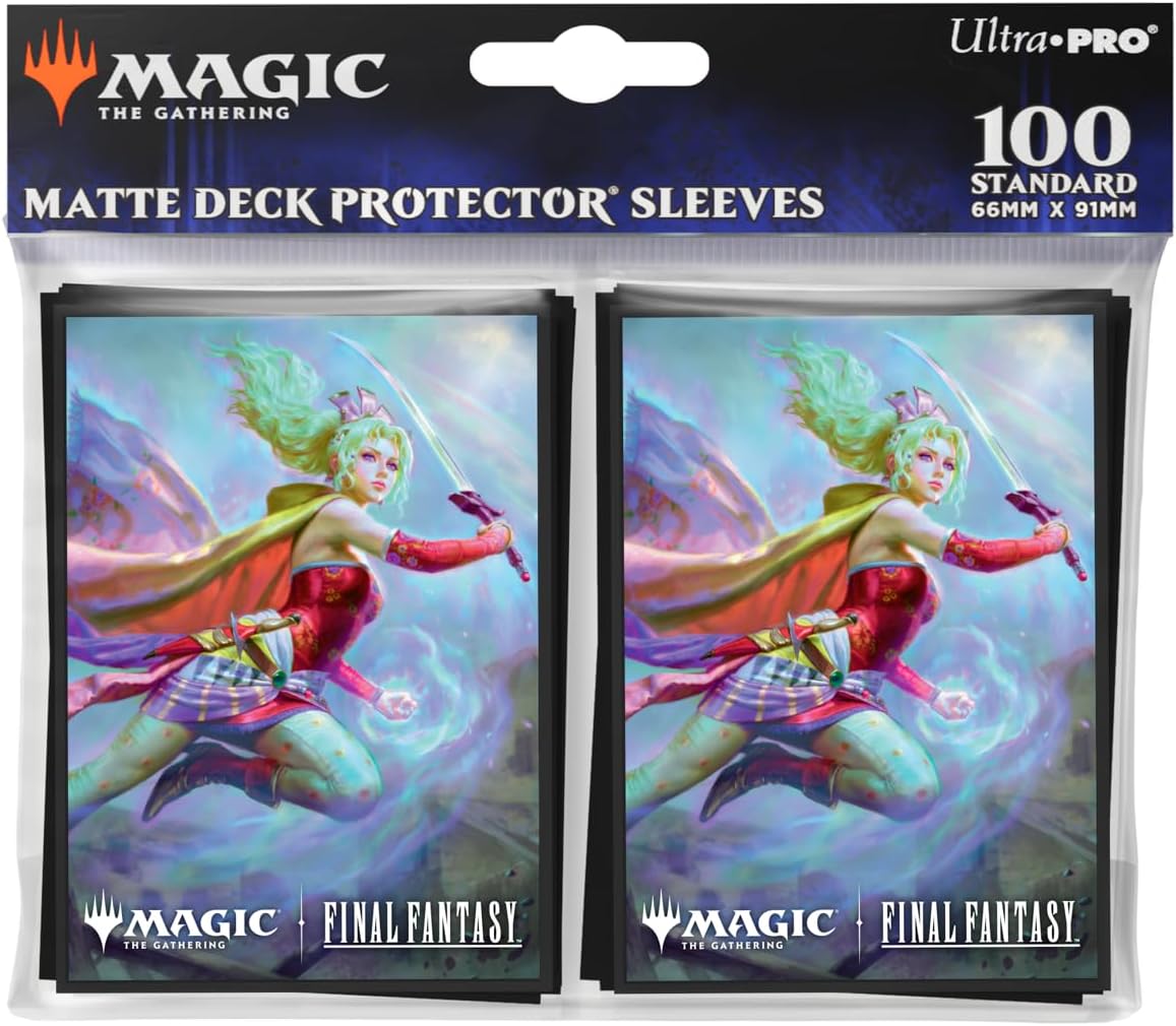 Ultra PRO - Final Fantasy x Universes Beyond Terra, Herald of Hope (Commander) 100ct Deck Protector Sleeves for Magic: The Gathering | Trading Card Accessories, Collectible Card Game Gear