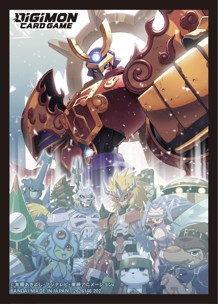 Digimon TCG: Glossy 60ct Card Sleeves - Susanoomon