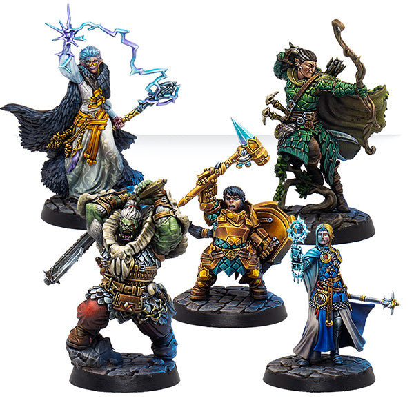 Warcrow Adventures Board Game: Core Box - 2-4 Players, 60-90 Minutes