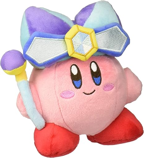Little Buddy 1677 Adventure All Star Jester/Mirror Kirby 2 Plush, 6"