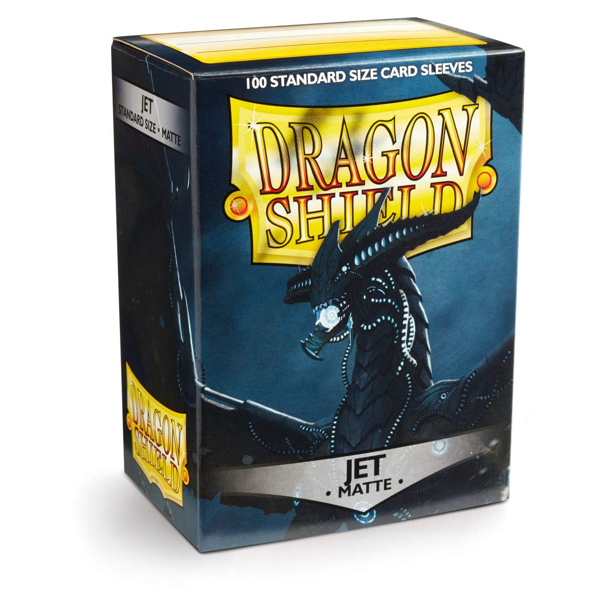 Dragon Shield Standard Size Sleeves Matte Jet 100CT - Card Sleeves are Smooth & Tough