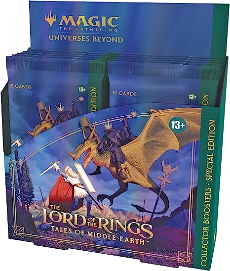 Magic: The Gathering - Lord of the Rings: Tales of Middle-earth Special Edition Collector Booster Case (6 Boxes)