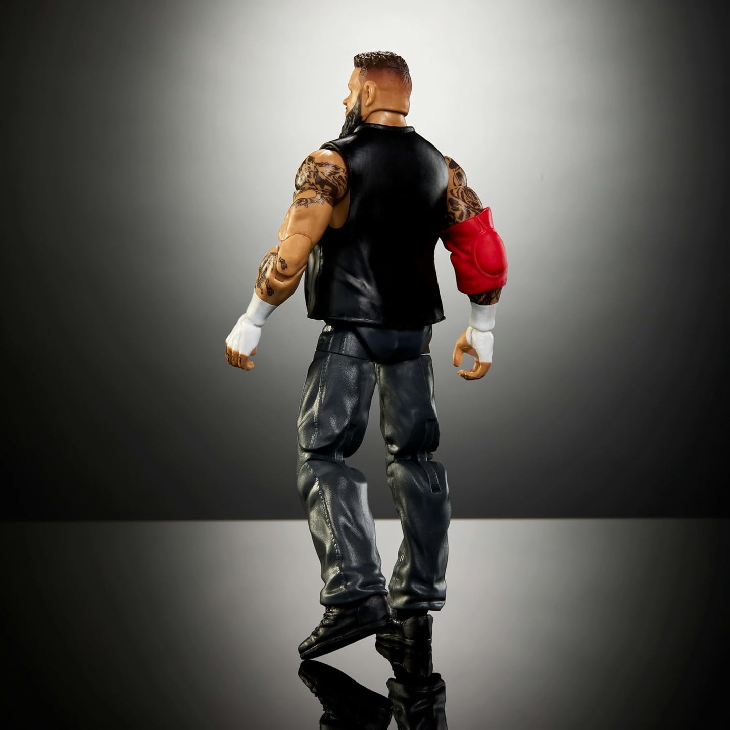 Mattel WWE Elite Collection Action Figure & Accessories, Premium Live Event Kevin Owens with Interchangeable Hands & Build-A-Figure Pieces