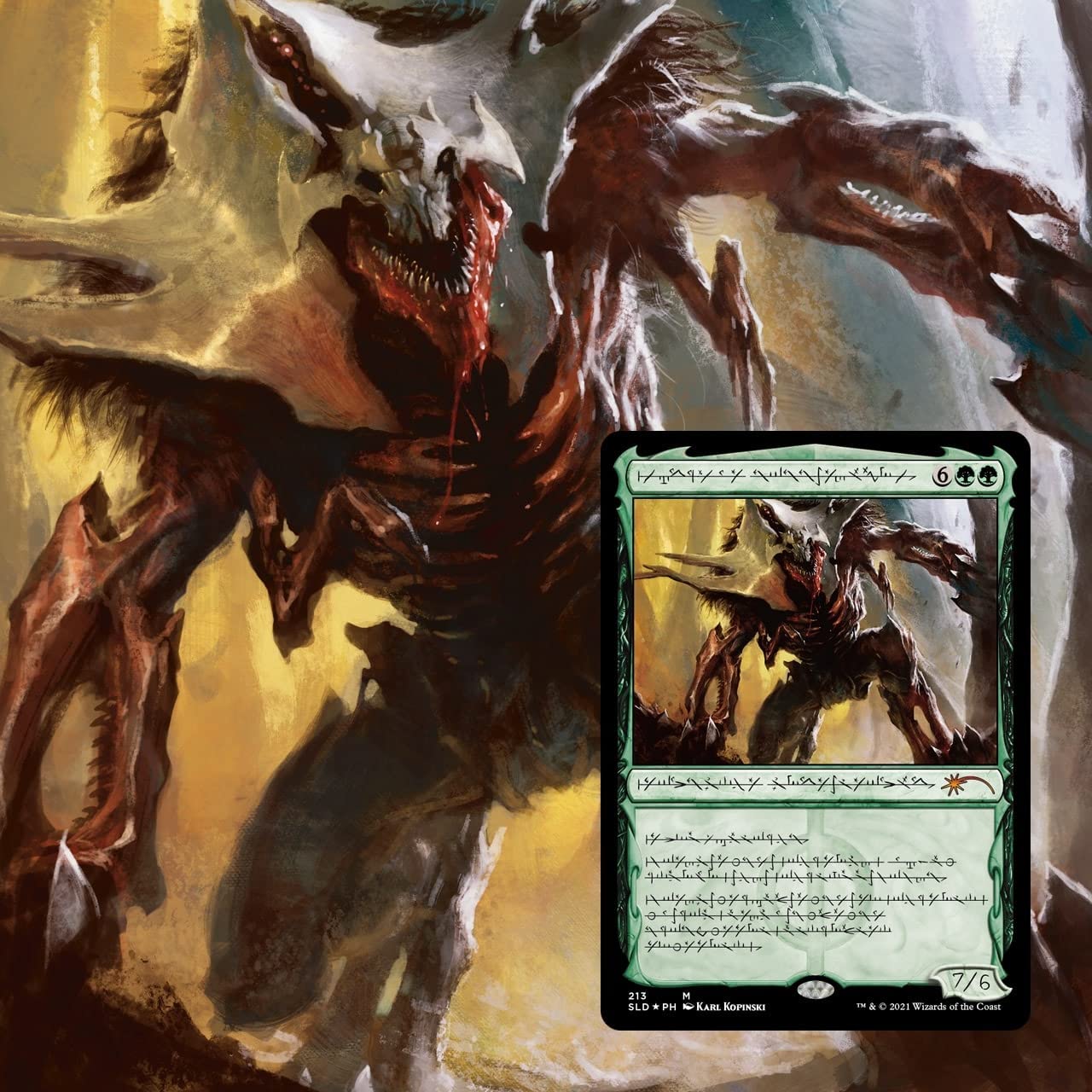 Magic: The Gathering Secret Lair - Non-Foil Edition - Phyrexian Praetors Compleat