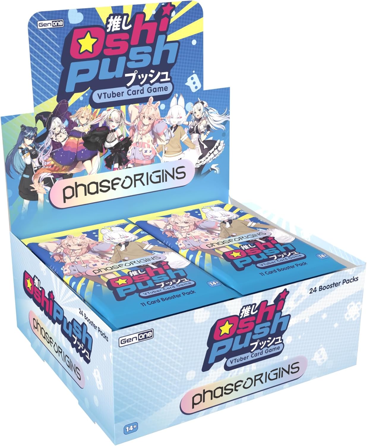 Oshi Push: Phase Origins - Phase Connect Vtubing Trading Card Game