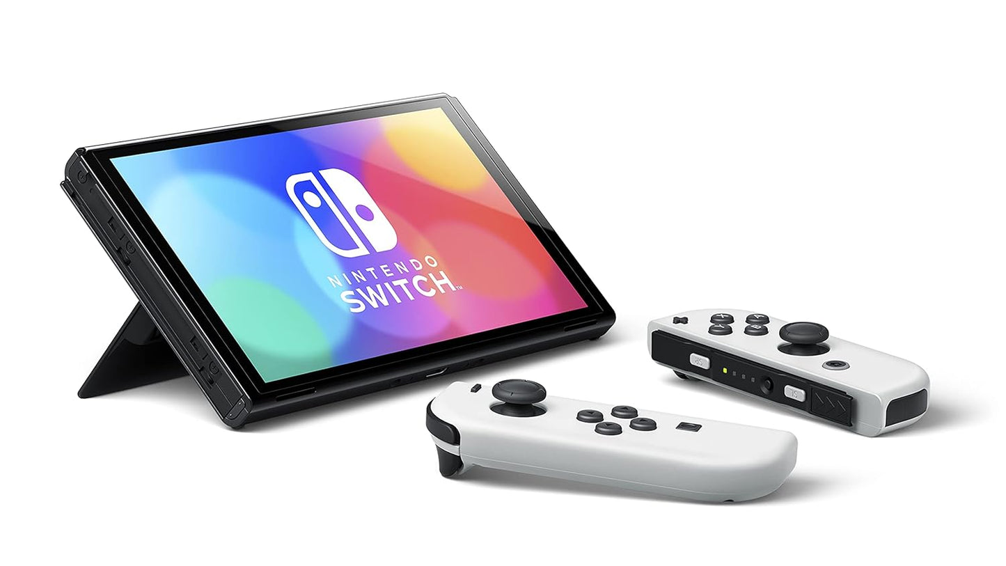 Nintendo Switch (OLED model) with White Joy-Con (USED)