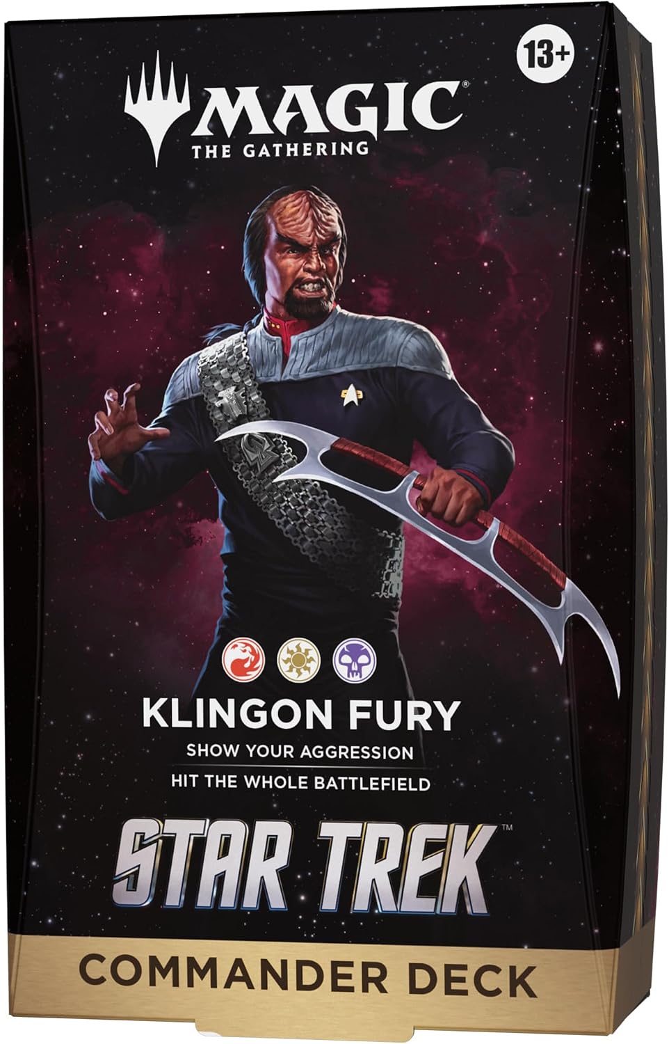 Magic: The Gathering Star Trek Commander Deck - Klingon Fury - Presale Ships 11/13/2026