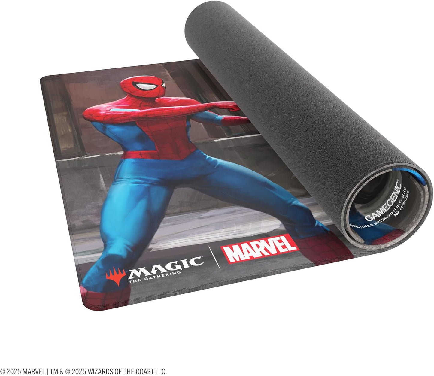 Gamegenic Magic: The Gathering Marvel's Spider-Man Prime PLAYMAT - Premium 61x35cm Game Mat with Cushioning, Anti-Slip Back & Flat Stitching, Official MTG Accessory